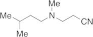 3-[Methyl(3-methylbutyl)amino]propanenitrile