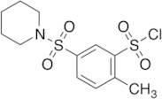 2-Methyl-5-(piperidine-1-sulfonyl)benzene-1-sulfonyl Chloride