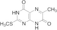 6-Methyl-2-methylthio-4,7(3H,8H)-pteridinedione