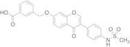 3-[[[3-[4-[(Methylsulfonyl)amino]phenyl]-4-oxo-4H-chromen-7-yl]oxy]methyl]benzoic Acid