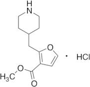Methyl 2-(Piperidin-4-ylmethyl)furan-3-carboxylate Hydrochloride