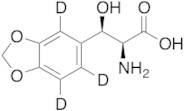 L-threo-beta-(3,4-Methylenedioxyphenyl)serine-d3