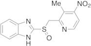 2-[[(3-Methyl-4-nitro-2-pyridinyl)methyl]sulfinyl]-1H-benzimidazole