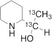 a-Methyl-2-piperidinemethanol-13C2