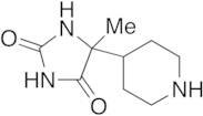5-Methyl-5-(4-piperidinyl)-2,4-imidazolidinedione