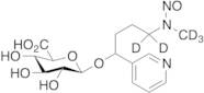 4-(Methylnitrosamino)-1-(3-pyridyl)-1-butanol-d5 O-Beta-D-Glucuronide (Major) (Mixture of Diastereomers)