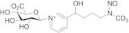 4-(Methylnitrosamino-d3)-1-(3-pyridyl)-1-butanol N-beta-D-Glucuronide (>80%)