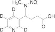 4-(Methylnitrosamino)-4-(3-pyridyl)butyric Acid-d4