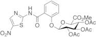 Methyl 1-[[2-N-(5-Nitrothiazolyl)carboxamido]phenyl]-2,3,4- tri-O-acetyl-β-D-glucopyranuronate