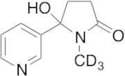 N-Methyl-gamma-oxo-3-pyridinebutanamide-d3
