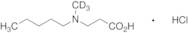 3-(N-Methyl-N-pentyl-amino)propionic Acid-d3 Hydrochloride