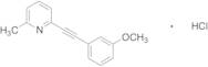 2-Methyl-6-[(3-methoxyphenyl)ethynyl]pyridine Hydrochloride