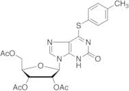 6-[(4-Methylphenyl)thio]-2-oxo-9-(2’,3’,5’-tri-O-acetyl-b-D-ribofuranosyl)-2,3-dihydropurine