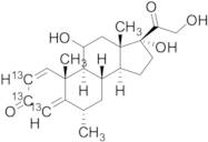 6alpha-Methylprednisolone-13C3