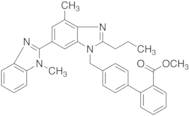Methyl 4’-[[2-n-Propyl-4-methyl-6-(1-methylbenzimidazol-2-yl)-benzimidazol-1-yl]methyl]biphenyl-2-carboxylate (Telmisartan Methyl Ester)