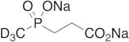 3-Methylphosphinicopropionic Acid-d3 Sodium Salt