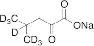 4-Methyl-2-oxovaleric Acid-d7 Sodium Salt