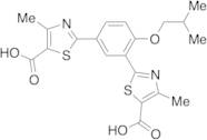 2,2'-[4-(2-Methylpropoxy)-1,3-phenylene]bis[4-methyl-5-thiazolecarboxylic Acid