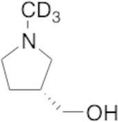 (3R)-1-Methyl-3-Pyrrolidinemethanol-d3