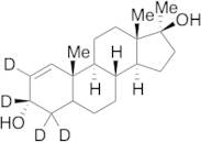 17-Methyl-5α-androst-1-ene-3α,17β-diol-d4