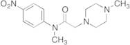 N-Methyl-2-(4-methylpiperazin-1-yl)-N-(4-nitrophenyl)acetamide