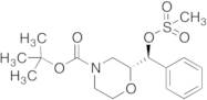 (2R)-2-[(S)-[(Methylsulfonyl)oxy]phenylmethyl]-4-morpholinecarboxylic Acid 1,1-Dimethylethyl Ester