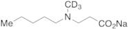 3-(N-Methyl-d3-N-pentylamino)propionic Acid Sodium Salt