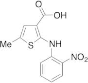 5-Methyl-2-[(2-nitrophenyl)amino]-3-thiophenecarboxylic Acid