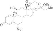 6α-Methyl Prednisolone 17,21-(Ethyl)orthopropionate