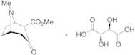 (1R-endo)-8-Methyl-3-oxo-8-azabicyclo[3.2.1]octane-2-carboxylic Acid Methyl Ester (2R,3R)-2,3-Dihydroxybutanedioate