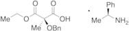 (S)-Alpha-Methyl Benzenemethanamine (R)-Ethyl Methyl(phenylmethoxy)propanedioate