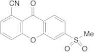 1-Cyano-6-(methylsulfonyl)-9H-xanthen-9-one