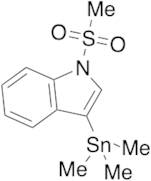 1-(Methylsulfonyl)-3-(trimethylstannyl)-1H-indole