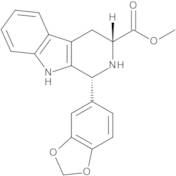 (1R,3R)-Methyl-1,2,3,4-tetrahydro-1-(3,4-methylenedioxyphenyl)-9H-pyrido[3,4-b]indole-3-carboxylate