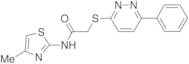 N-(4-Methyl-2-thiazolyl)-2-[(6-phenyl-3-pyridazinyl)thio]-acetamide