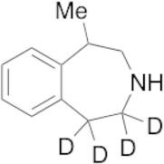 1-Methyl-2,3,4,5-tetrahydro-1H-3-benzazepine-d4