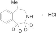 1-Methyl-2,3,4,5-tetrahydro-1H-3-benzazepine-d4 Hydrochloride