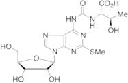 2-Methylthio-N6-threonylcarbamoyladenosine