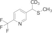5-[1-(Methylthio)ethyl]-2-trifluoromethylpyridine-d3