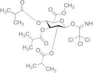 Methyl 2,3,4-Tri-O-isobutyryl-1-O-trichloroacetimidoyl-Beta-D-glucopyranuronate