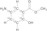 5-Amino Salicylic Acid Methyl Ester-¹³C₆