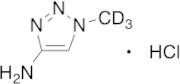 1-Methyl-1H-1,2,3-triazol-4-amine-d3 Hydrochloride