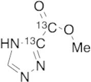 Methyl 1,2,4-Triazole-3-carboxylate-13C2