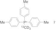 (Methyl)tri-4-tolylphosphonium Iodide-d3,13C