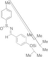 [S(S)]-4-Methyl-N-[[4-[[tris(1-methylethyl)silyl]oxy]phenyl]methylene]bezenesulfinamide