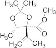 (4S,5S)-Methyl 2,2,5-Trimethyl-4-(prop-1-en-2-yl)-1,3-dioxolane-4-carboxylate