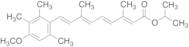 (2E,4E,6E,8E)-9-(4-Methoxy-2,3,6-trimethylphenyl)-3,7-dimethyl-2,4,6,8-Nonatetraenoic Acid 1-Methylethyl Ester