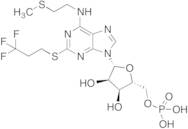 N-[2-(methylthio)ethyl]-2-[(3,3,3-trifluoropropyl)thio]-5'-adenylic Acid