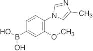 (3-Methoxy-4-(4-methyl-1H-imidazol-1-yl)phenyl)Boronic Acid