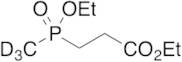 3-Methylphosphinicopropionic Acid-d3 Diethyl Ester